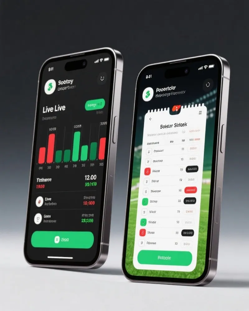 竞彩足球 App Interface